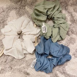 3 pack NWT anthro scrunchies
